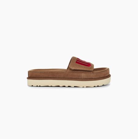 UGG Laton - Badesandaler Dame - Brune (NO-T857)